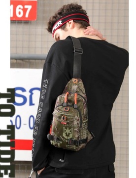 Стильная мужская сумка через плечо, рюкзак, сумка через плечо.