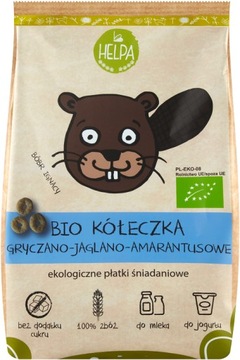 KÓŁECZKA GRYCZANO JAGLANO AMARANTUSOWE 160g HELPA