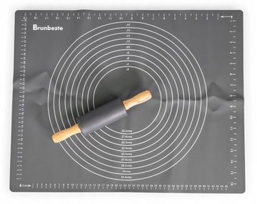 НАБОР валиков СИЛИКОНОВАЯ ДОСКА серый BRUNBESTE