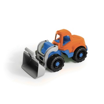 Mini spychacz budowlany z ruchomą łyżką