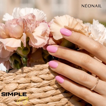 NEONAIL SIMPLE Розовый гибридный лак для ногтей 3в1 ROMANCE 7,2 мл - OUTLET