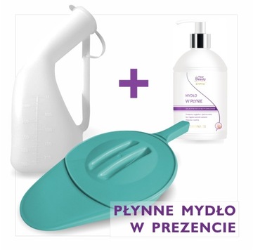BASEN I KACZKA SANITARNA + MYDŁO W PŁYNIE GRATIS
