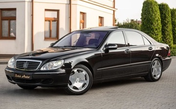 Mercedes Klasa S W220 Sedan 5.5 V12 (600) L 500KM 2003 Mercedes-Benz Klasa S S600L V12 500KM Navi Xeo..., zdjęcie 5