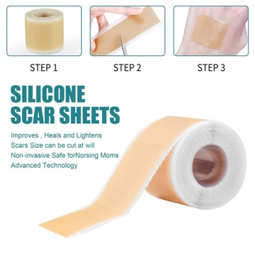 Заживляющие ленты для шрамов. Легко снимаются.