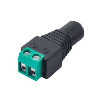 Gniazdo zasilające DC żeńskie Akyga AK-SC-17 40 mm