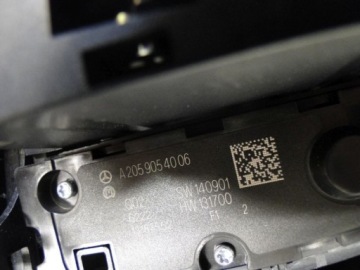 MERCEDES C W205 ПАНЕЛЬ СЕЛЕКТОРА ПЕПЕЛЬНИЦА ТУННЕЛЬ