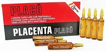 Ampułki Placo Placenta 12x10ml na POROST WŁOSÓW