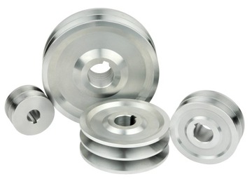 KOŁO KOŁA PASOWE SZAJBA 100MM 2xHB 2x17 otwór 38mm