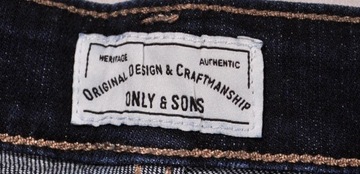 ONLY&SONS spodnie BLUE jeans WEAVE _ W32 L34