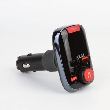 TRANSMITER FM AKAI FMT74BT BLUETOOTH USB ŁADOWARKA