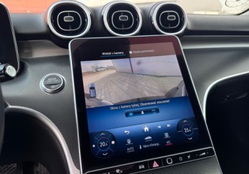 Mercedes Klasa C W206 Kombi 2.0 220d 200KM 2022 Mercedes-Benz Klasa C 220D FullLed Alu Kamera Virtual Ambiente Navi Serwis, zdjęcie 24