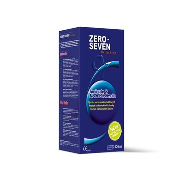 Płyn do soczewek kontaktowych ZERO-SEVEN 120 ml