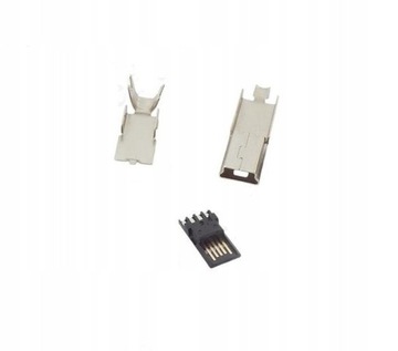 wtyk składany na kabel mini USB