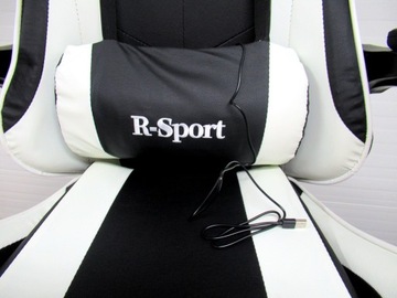 Игровое кресло K3w R-Sport для геймера + массажер
