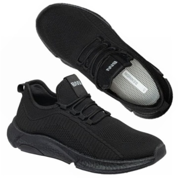 BUTY MĘSKIE SPORTOWE ROBOCZE LEKKIE WYGODNE MEADOW OB BLACK LOW BENNON 44