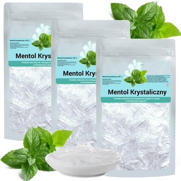 Mentol do Sauny Krystaliczny 100 % Kryształki 300g