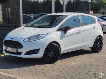 Ford Fiesta VII Hatchback 3d Facelifting 1.0 EcoBoost 100KM 2016 Ford Fiesta 1.0Ecoboost 100KM 2016r 94TysKm Led Bluetooth Bez wkladu finan, zdjęcie 1