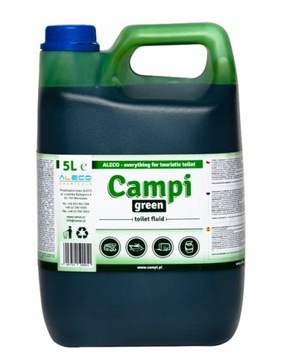 CAMPI GREEN 5l płyn do toalety turystycznej toalet