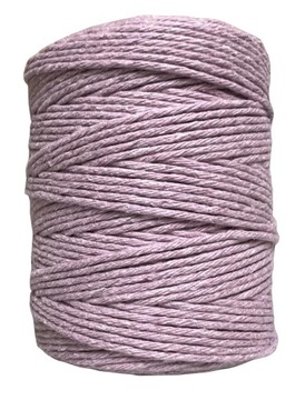 Sznurek Bawełniany do Makramy Wrzosowy 150m 2mm