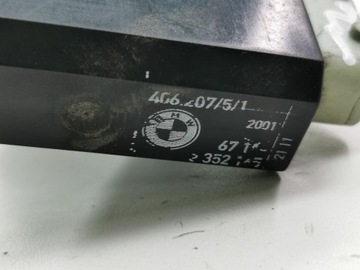 BMW 5 E39 2002 PRAVÁ STRANA ZÁMEK DVEŘE ZADNÍCH