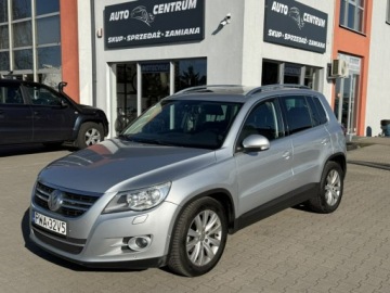 Volkswagen Tiguan I SUV 2.0 TDI CR DPF 140KM 2009 Volkswagen Tiguan 4Motion*Okazja