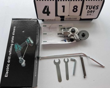 ПЕРЕХОДНИК НА ЭЛЕКТРОДРЕЛЬ ДЛЯ РЕЗКИ МЕТАЛЛА СТАЛЬНОГО ЛИСТА