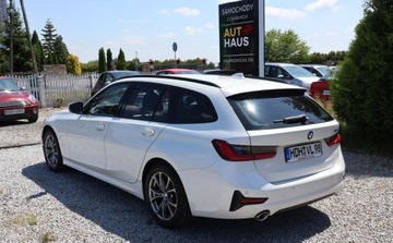BMW Seria 3 G20-G21 Touring 2.0 320d 190KM 2019 BMW Seria 3 LED, El. klapa, Czujniki, NAVI, Grzane Fotele, Tempomat, Virtu, zdjęcie 19
