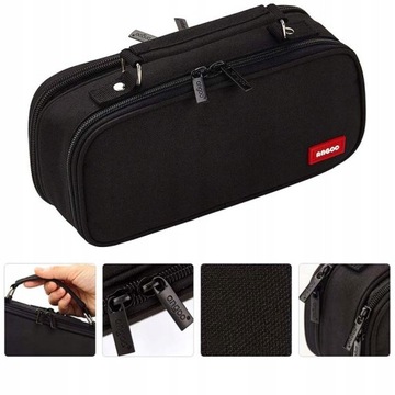 Большой школьный пенал с тремя отделениями, сумка 3-в-1.