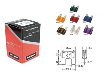 ПЛАСТИННЫЙ ПРЕДОХРАНИТЕЛЬ MAXI 40А