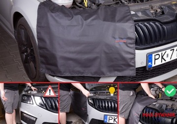 Накладка на автомобильный бампер Max-Dywanik 75x75