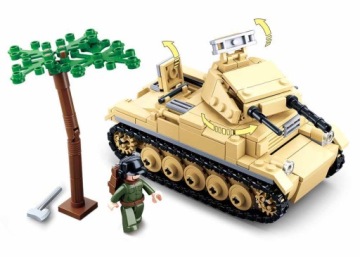СЛУБАН БЛОКИ ТАНК PzKpfw II АРМИЯ 356 шт.