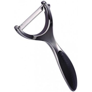 Горизонтальная металлическая овощечистка для овощей и фруктов.