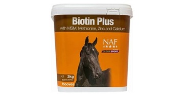 NAF BIOTIN PLUS 3KG - Biotyna dla koni