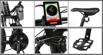 Электрический велосипед 750 Вт, 35 км/ч, 80 км, 26 дюймов, MTB, электровелосипед