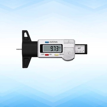 Цифровой штангенциркуль для измерения глубины протектора 0–25 мм