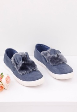 Слипоны синие 3 Ewald 38 Blue