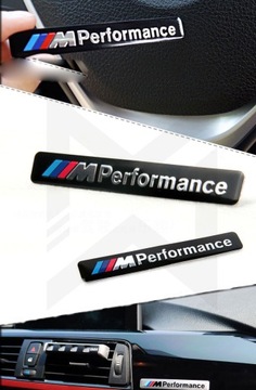 BMW M PERFORMANCE ///M ZNAK TABULKA KONZOLA F20 F21 F22 F30 F32 F36