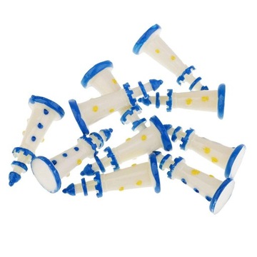 Модель миниатюрного белого фонаря из смолы