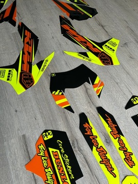 KTM EXC EXC-F 14-16 шпон FLUO CORE,CUBAMOTO