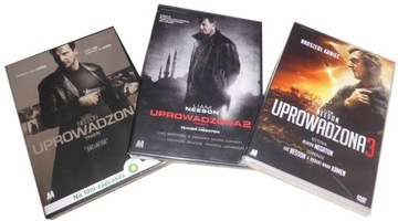 Zestaw: Uprowadzona 1 + 2 + 3 (3DVD)