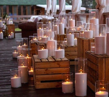 Порошковая свеча в сменной упаковке с фитилем Dear Time, 2500 г.