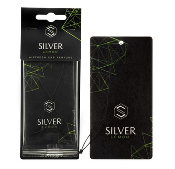 ZAWIESZKA ZAPACHOWA AIRFRESH SILVER, LEMON