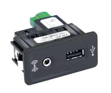 ZŁĄCZE USB I ADAPTER AUX IN 5G0035222E ORYGINAŁ