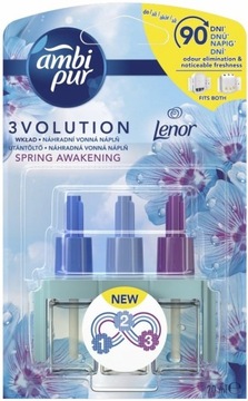 Ambi Pur 3Volution Lenor Spring сменный блок 20 мл x 4