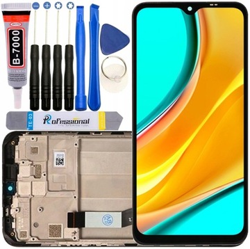 WYŚWIETLACZ LCD EKRAN DOTYK XIAOMI REDMI 9 RAMKA
