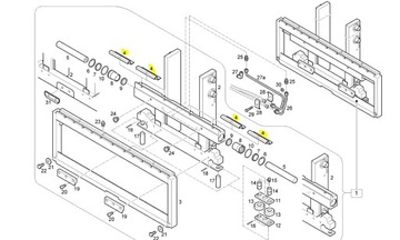 НАПРАВЛЯЮЩАЯ БОКОВОГО СДВИГА LINDE 394