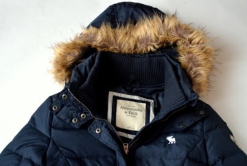 ABERCROMBIE FITCH Kurtka Zimowa PUCHOWA S 36 NOWA