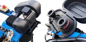 ЛЕНТОЧНАЯ ПИЛА STILER BS-712R СТАНОК ДЛЯ РЕЗКИ МЕТАЛЛА 400В 210ММ 2 СВОБОДНЫЕ ЛЕНТЫ