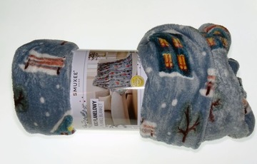 Koc flanelowy Smukee 170x130 prezent