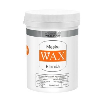 WAX HENNA PILOMAX MASKA DO WŁOSÓW JASNYCH 240 ML